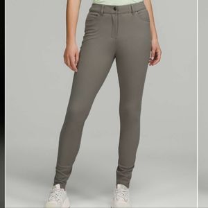NWT Lululemon City Sleek Slim-fit 5 pocket High-Rise pant * Full length size 28